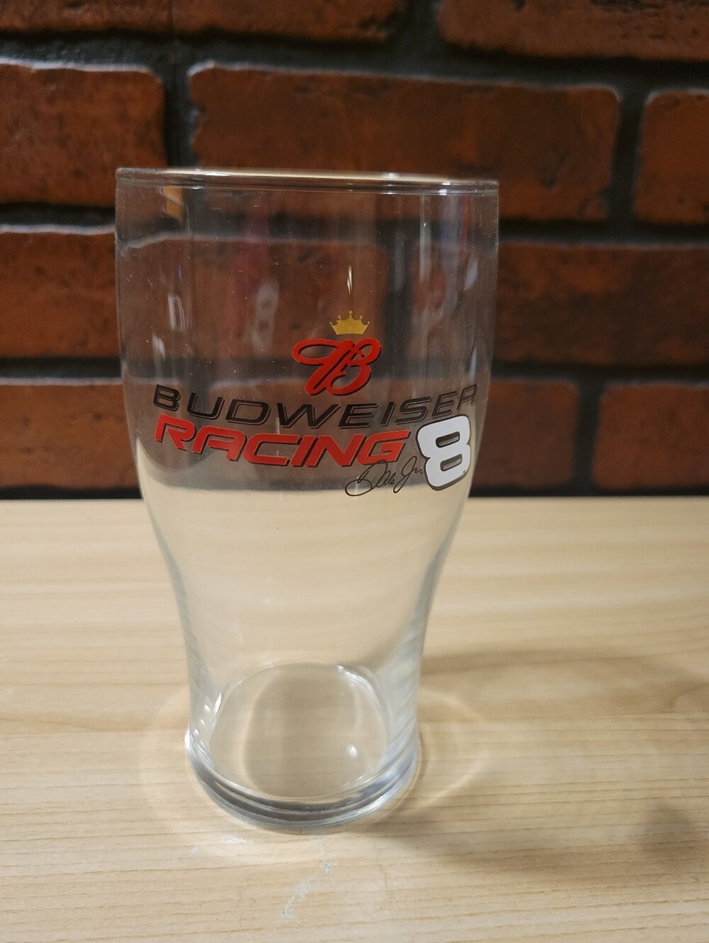 Budweiser Racing Dale Earnhardt Jr. Pint Glass